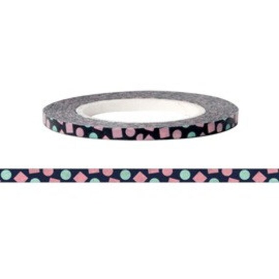 Squares and Circles Washi Tape / Masking Tape / Deco Tape