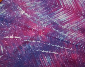 Purple Organic Baby Quilt Fabric Shibori, Extra Wide Fat Quarters, Organic Quilt Fabric, Organic Cotton Fabric, Organic Material