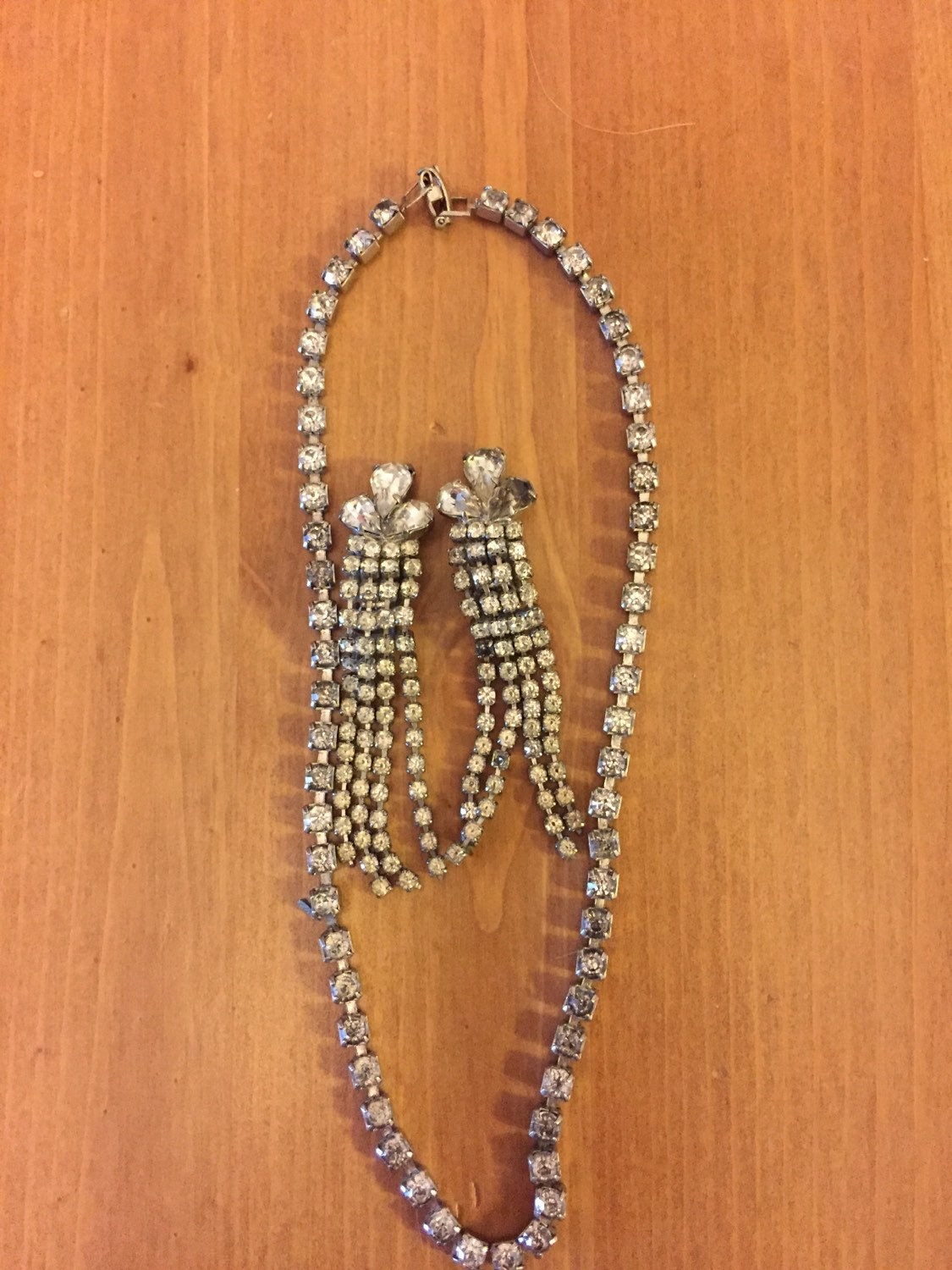 1950s costume jewelry set by caradina on Etsy