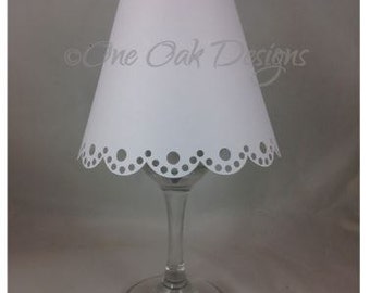 Wine Glass Lamp Shades Wine Glass Lamp Shades