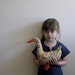 Goose-baby safe eyes- leaf pattern - autumn inspired fall foliage pattern goose or duck