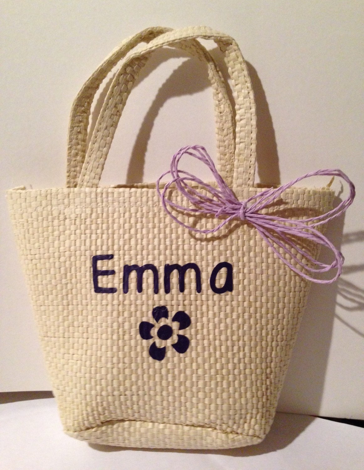 Personalized purse little girls bag name by ElainesCrafts on Etsy