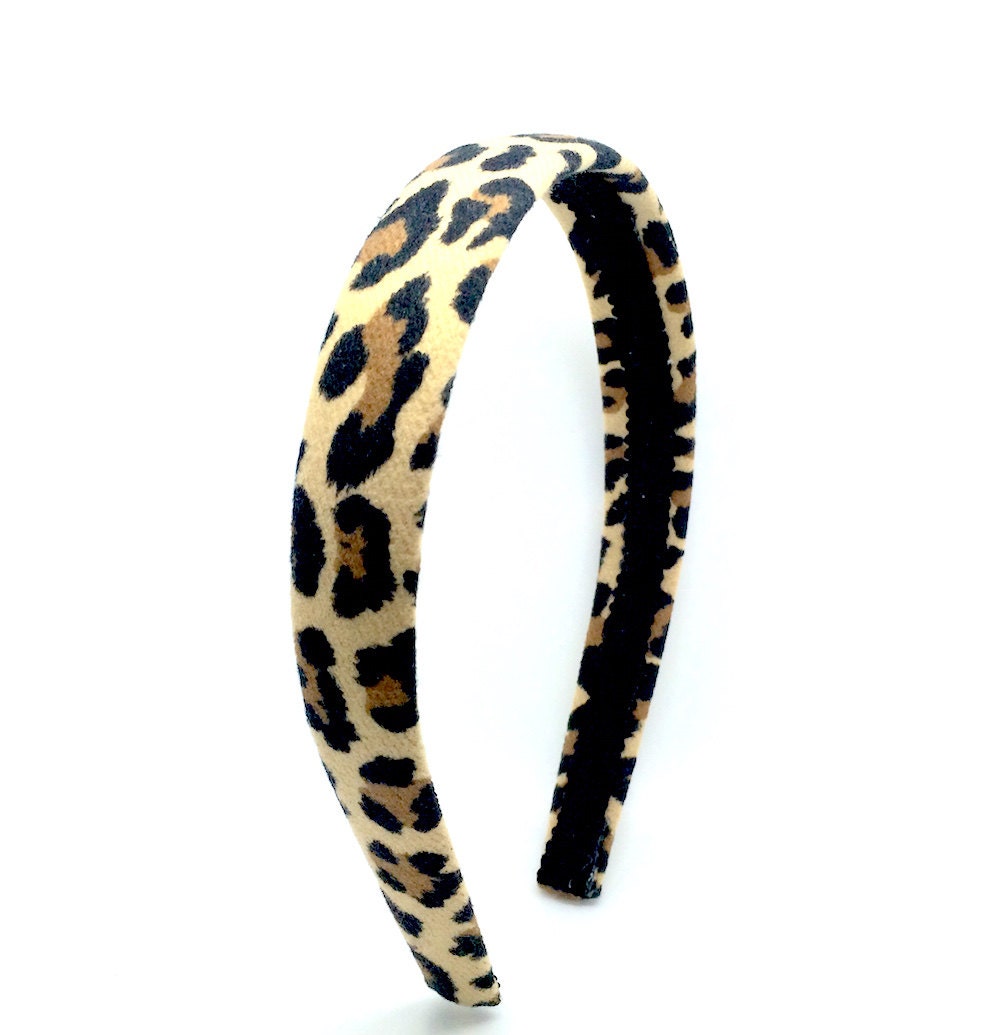 Leopard Headband Leopard print headband Big by BellaHeadbands