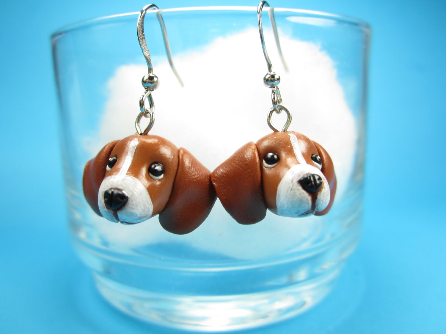 Beagle Earrings Beagle jewelry beagle gifts dog earrings