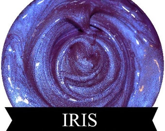 IRIS Iridescent Blue Purple Lip Gloss