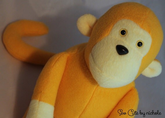 yellow stuffed animal