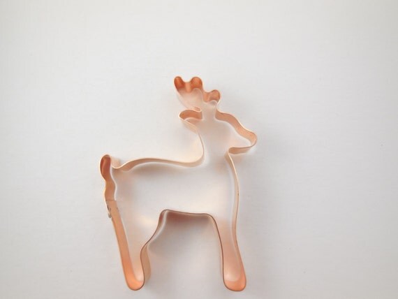 Christmas Deer Reindeer Cookie Cutter Hand Crafted By The 2480