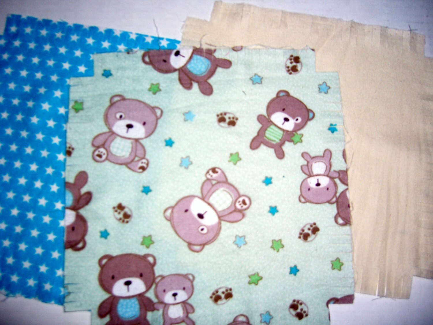 teddy flannel blanket