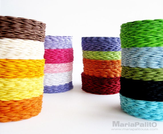 48 Scalloped Circles (2.5 inches) Choose up to 4 colors A266 Il_570xn