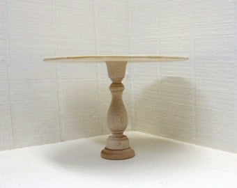 DIY Project Wooden Cake Stand