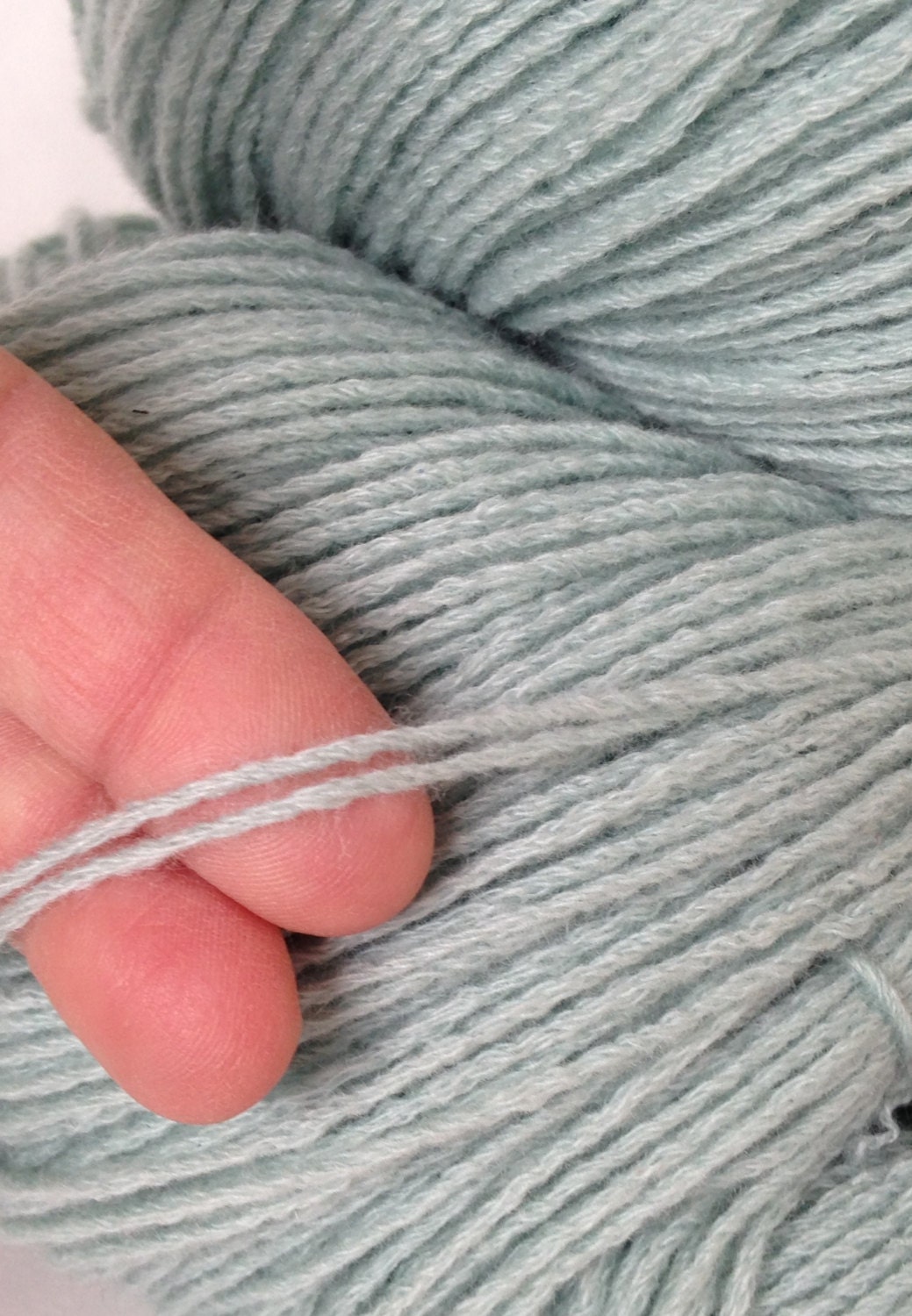 PURE Cashmere yarn sport weight reclaimed cashmere sweater