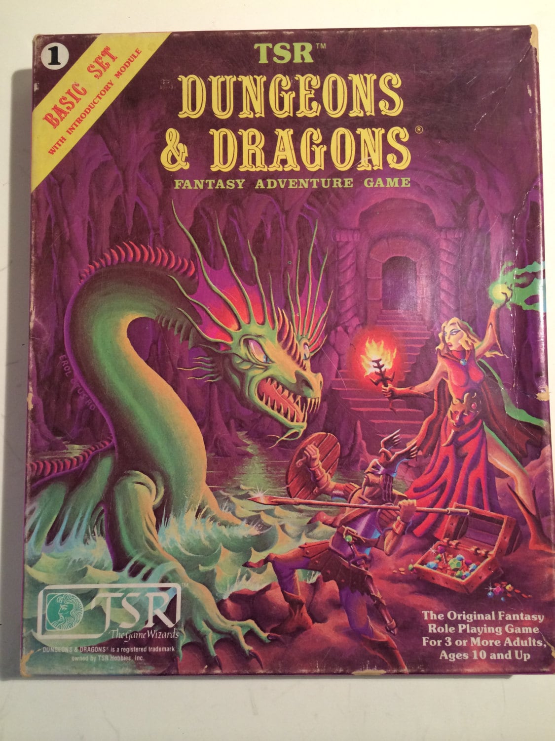 Dungeons & Dragons Original 1980 Basic Set by austroantiques