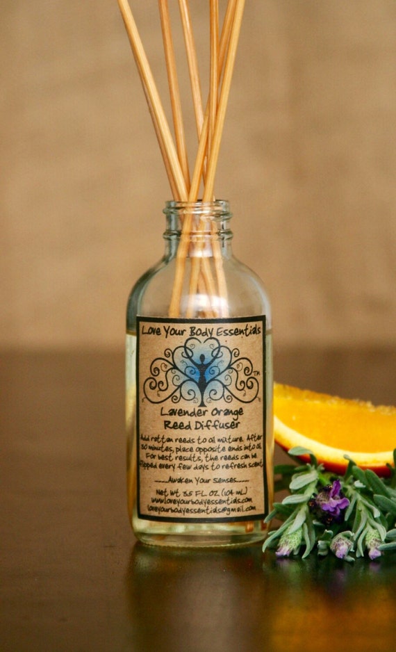 Lavender orange diffuser essential oil by LoveYourBodyEssentls