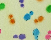 Rhino Virus- Watercolor Painting of Common Cold Virus