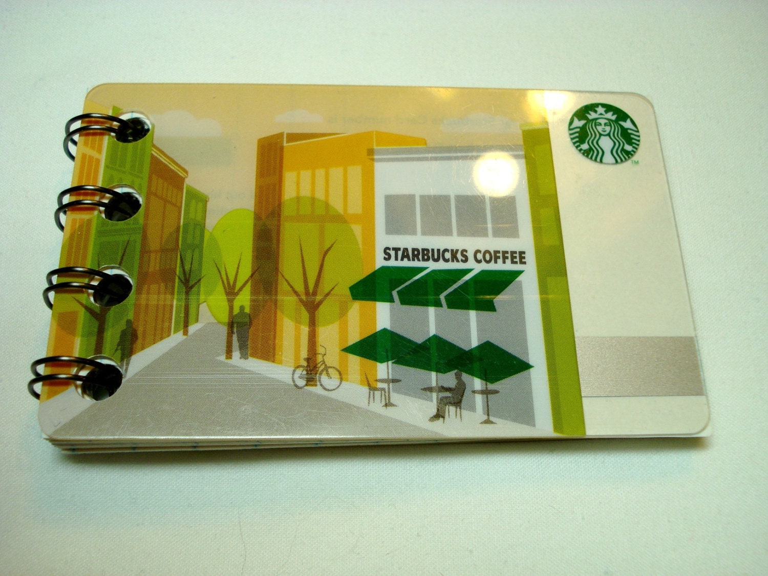 Scenic City Starbucks Notebook Mini Journal by AppleBerryCreations