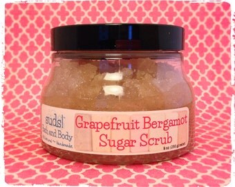 Sugar Scrub - Grapefruit Bergamot - 100% Natural