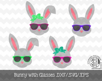 Download Monogram bunny svg | Etsy