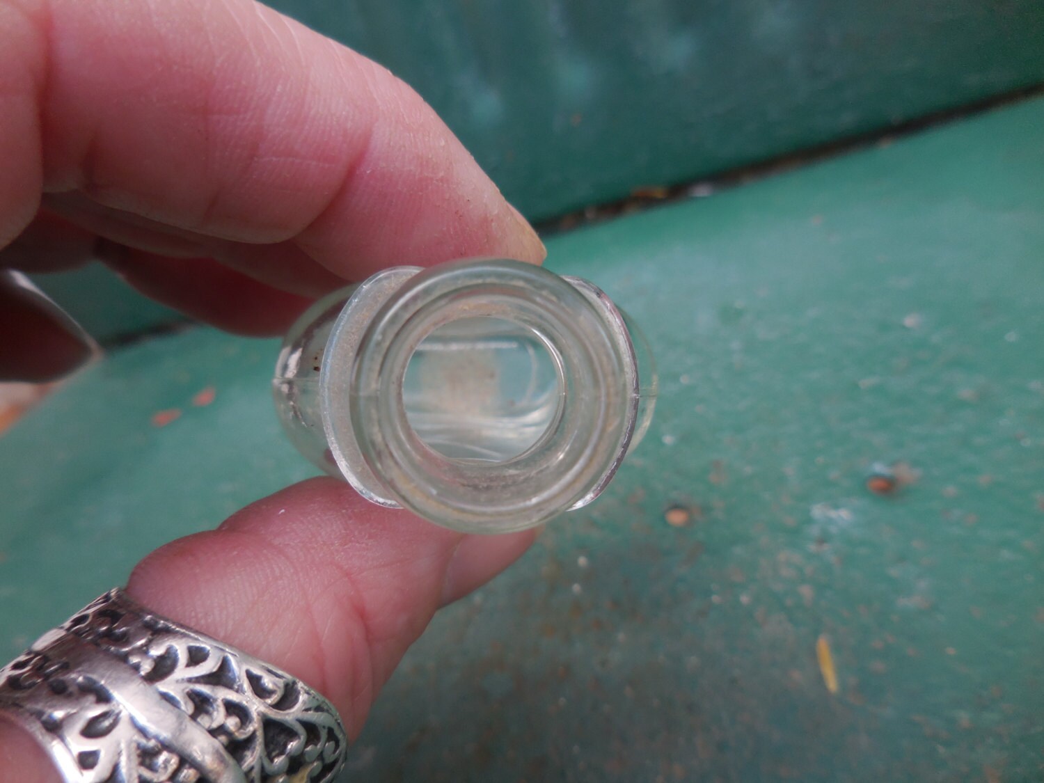 Vintage Bayer Aspirin Bottle Small Clear 1950s to 1960s Plain