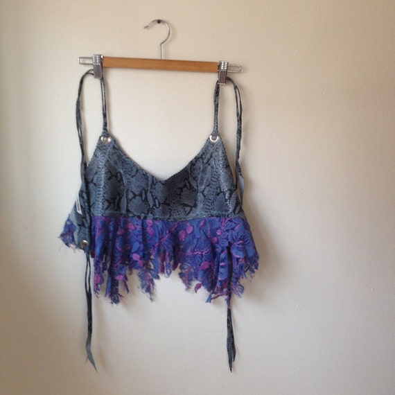 sweet leather lace halter bohemian ruffle flounce sweet leather lace halter bohemian ruffle flounce