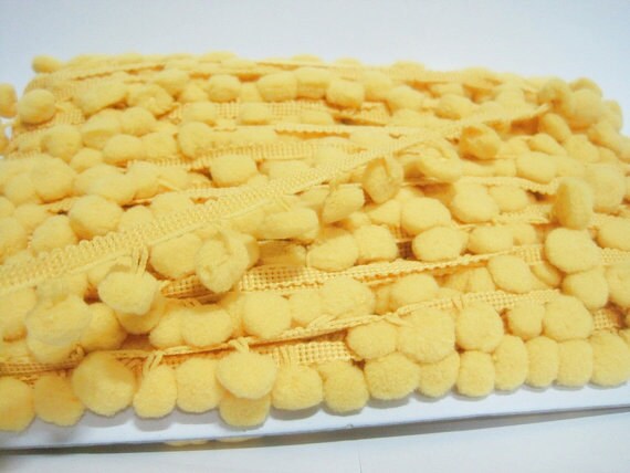wholesale pom buy pom trim Large pom pom pom Wholesale trim, Yellow, Trim pom Lot, Pom Pom, Trim,