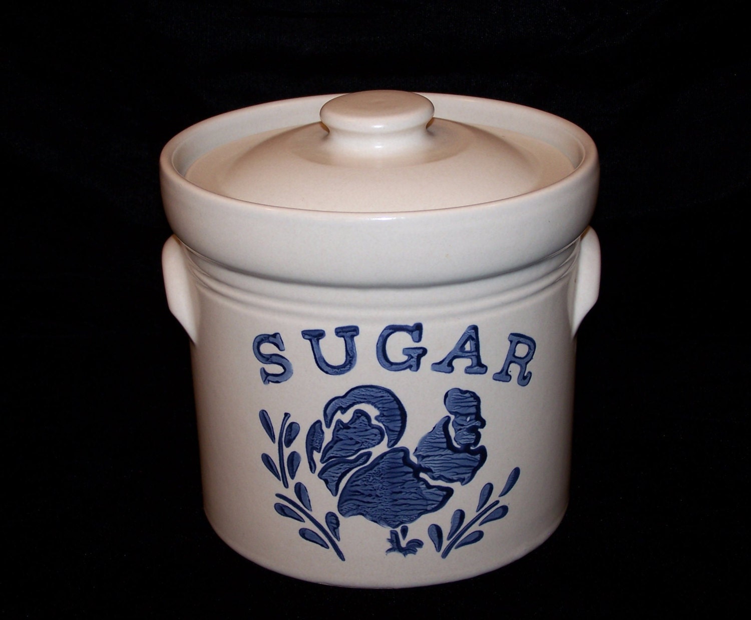 Pfaltzgraff Yorktowne Sugar Canister Rooster Rare