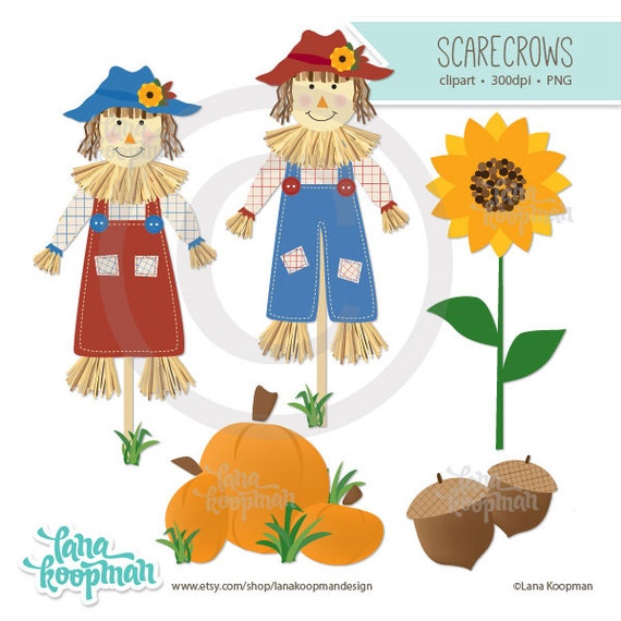 fall scarecrow clipart free - photo #24