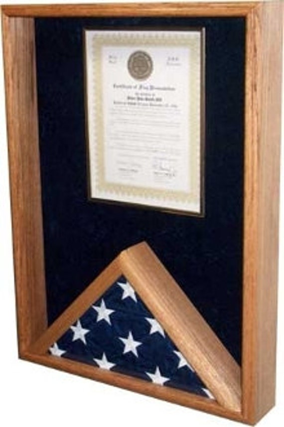 Certificate HolderFlag Display Case by flagsconnections on ...