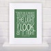 Grateful Dead Lyrics - Scarlet Begonias - 11x14 - poster print