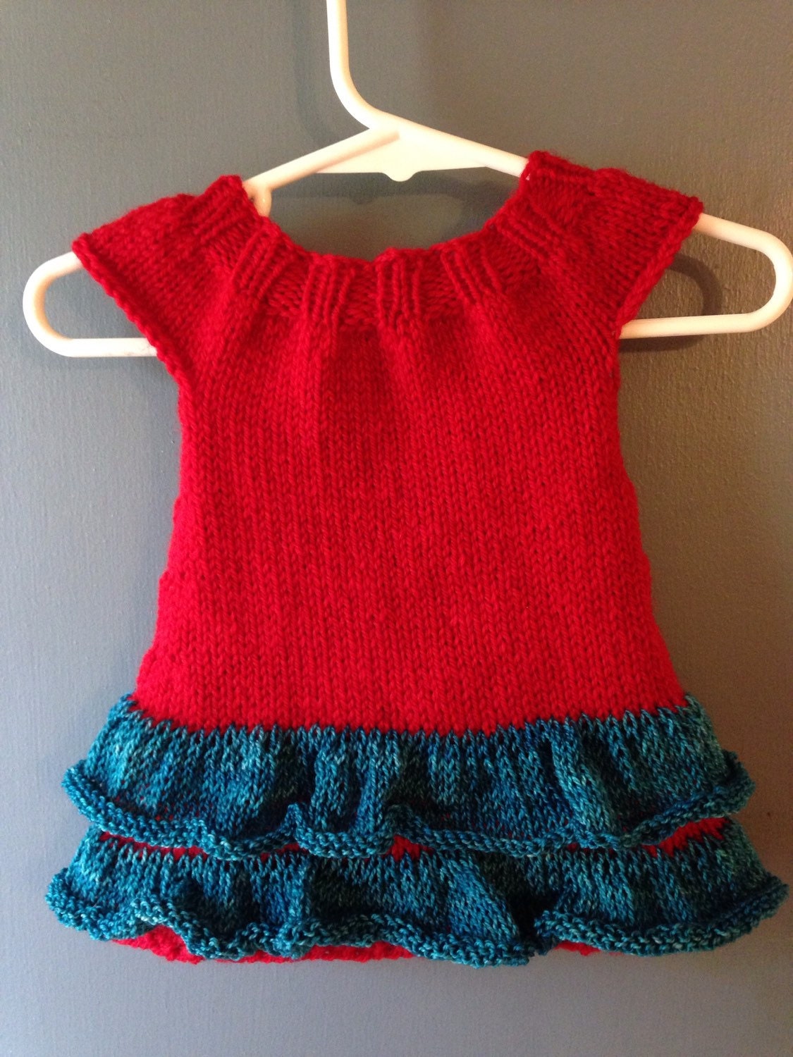 0-3 month newborn wool ruffle dress by chipmunkandco on Etsy
