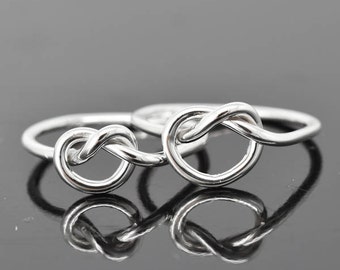 infinity ring, sterling silver ring, best friend ring, promise ring,mother daughter ring, friendship ring, sisters, bridesmaid gift, bridal