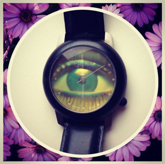Vintage Hologram / Eye / Eyeball / Fusion Wrist by SokayDesigns