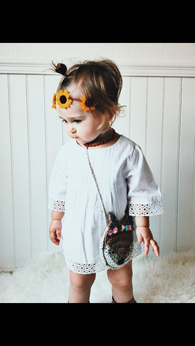 Darla Doe purse deer crochet purse purse toddler purse