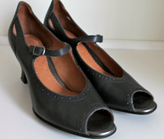 Clarks Shoes Navy Shoes Ladies Dress Shoes by NotMadeInChinaFinds
