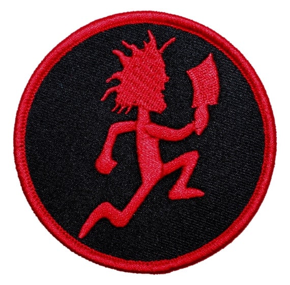 Hatchetman Circle ICP Band Logo Insane Clown Posse Music Iron