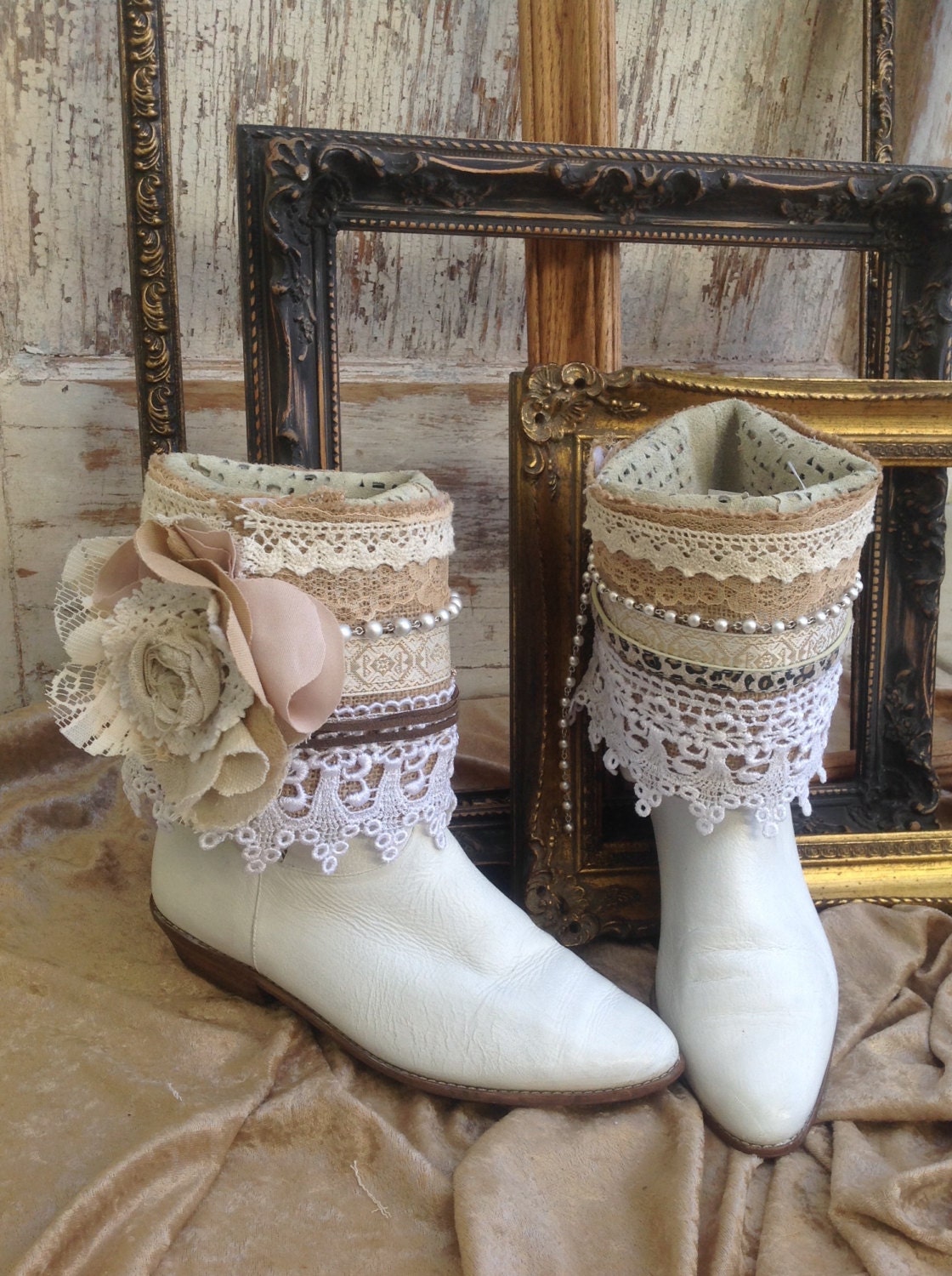 Wedding bohemian gypsy boots