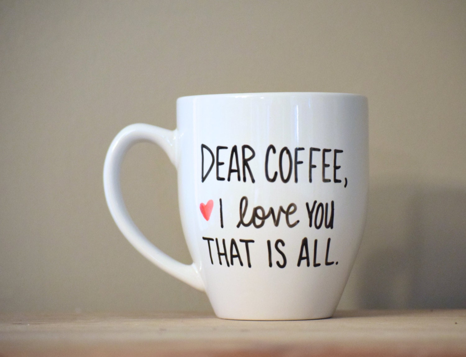 Coffee lover I love coffee mug funny mug by simplymadegreetings