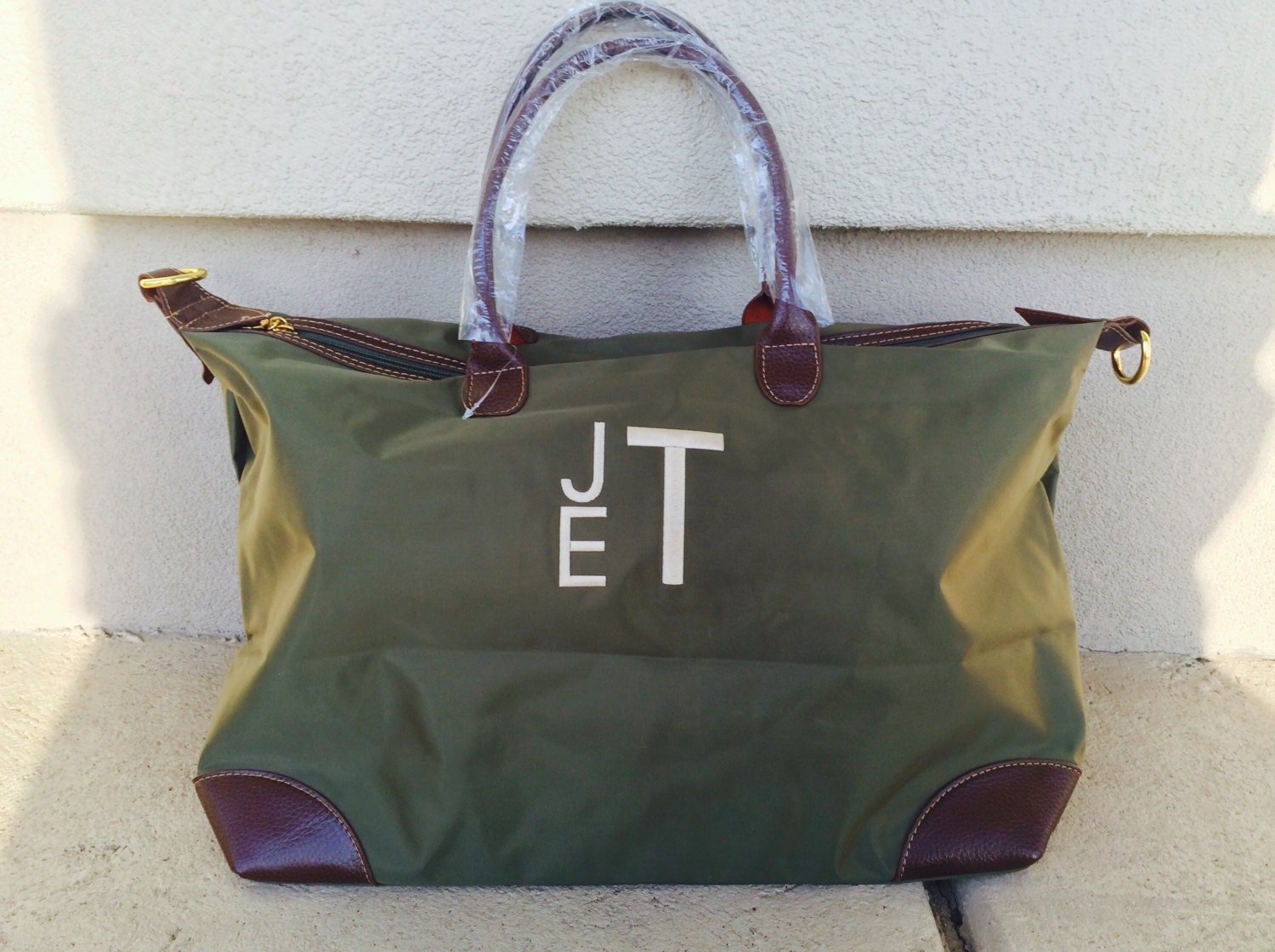 olive green tote