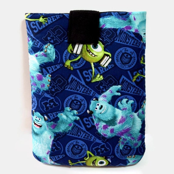 Handcrafted Tablet Case iPad Case Monsters University iPad