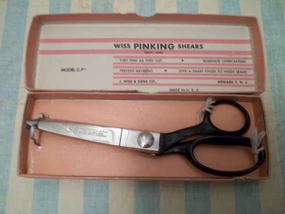 Vintage Wiss Model C Pinking Shears