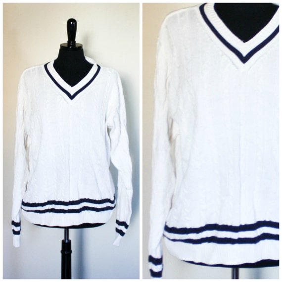 Vintage Tennis Sweater 83