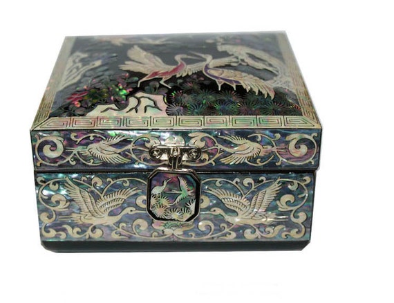 Nacre Najeon chilgi jewelry casejewel box trinket box mother