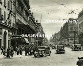 1930s French Postcard, RPPC, Near Mint Condition French Street Postcard, French Automobiles, Collectors Postcard, Antique Autos Postcard #6 1930s French Postcard, RPPC, Near Mint Condition French Street Postcard, French Automobiles, Collectors Postcard, Antique Autos Postcard #6