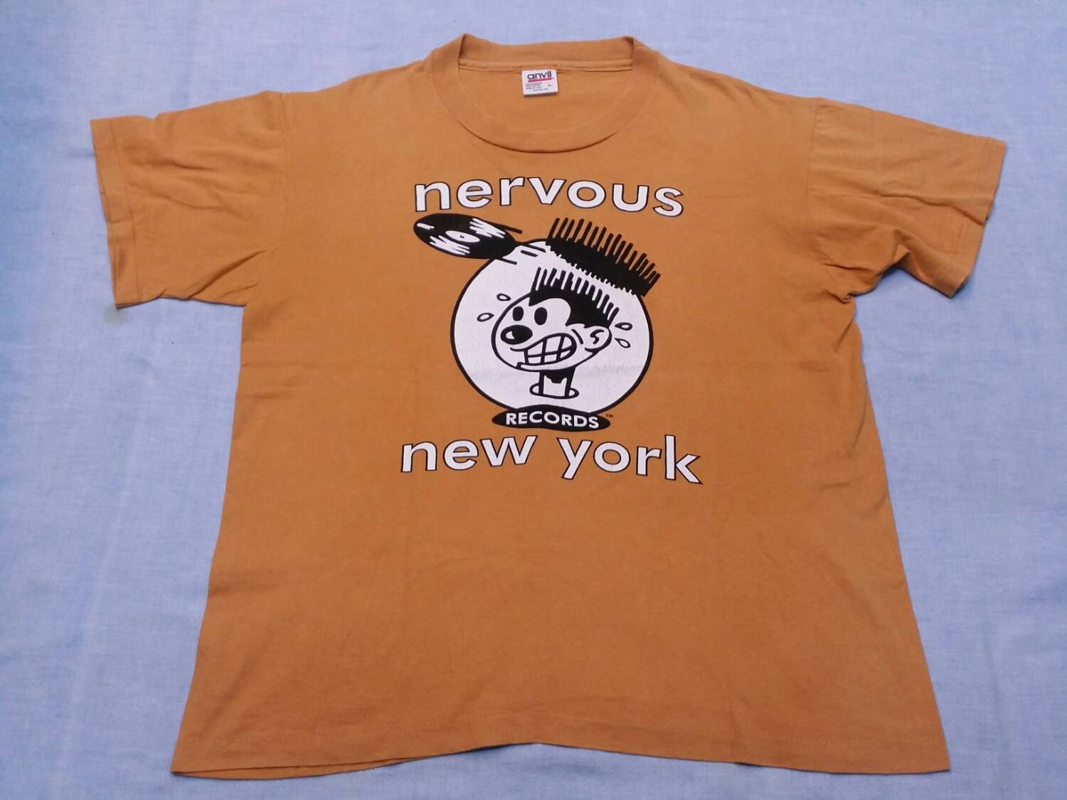 nervous records shirt