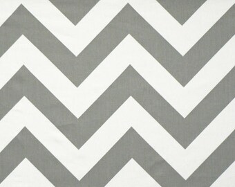 Zippy Chevron Zig Zag Chevron Twill Storm Premier Prints Home Decor Fabric by the yard