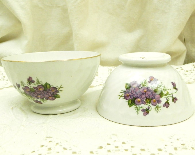 2 Small Vintage Bone China Ceramic Café au Lait Bowl / French Country Decor/ French Vintage/ Coffee Bowl/ Shabby Chic/ French Decor / Retro 2 Small Vintage Bone China Ceramic Café au Lait Bowl / French Country Decor/ French Vintage/ Coffee Bowl/ Shabby Chic/ French Decor / Retro