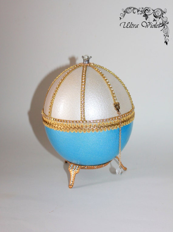 Ostrich egg box jewelry box ostrich egg egg
