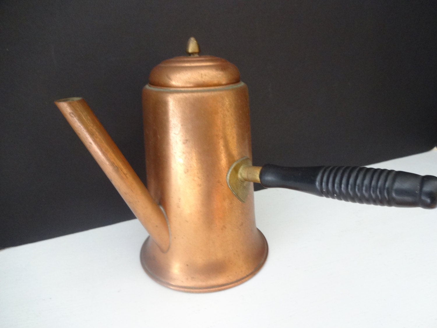 Vintage Coppercraft Guild Chocolate Pot Taunton, Mass. Turkish