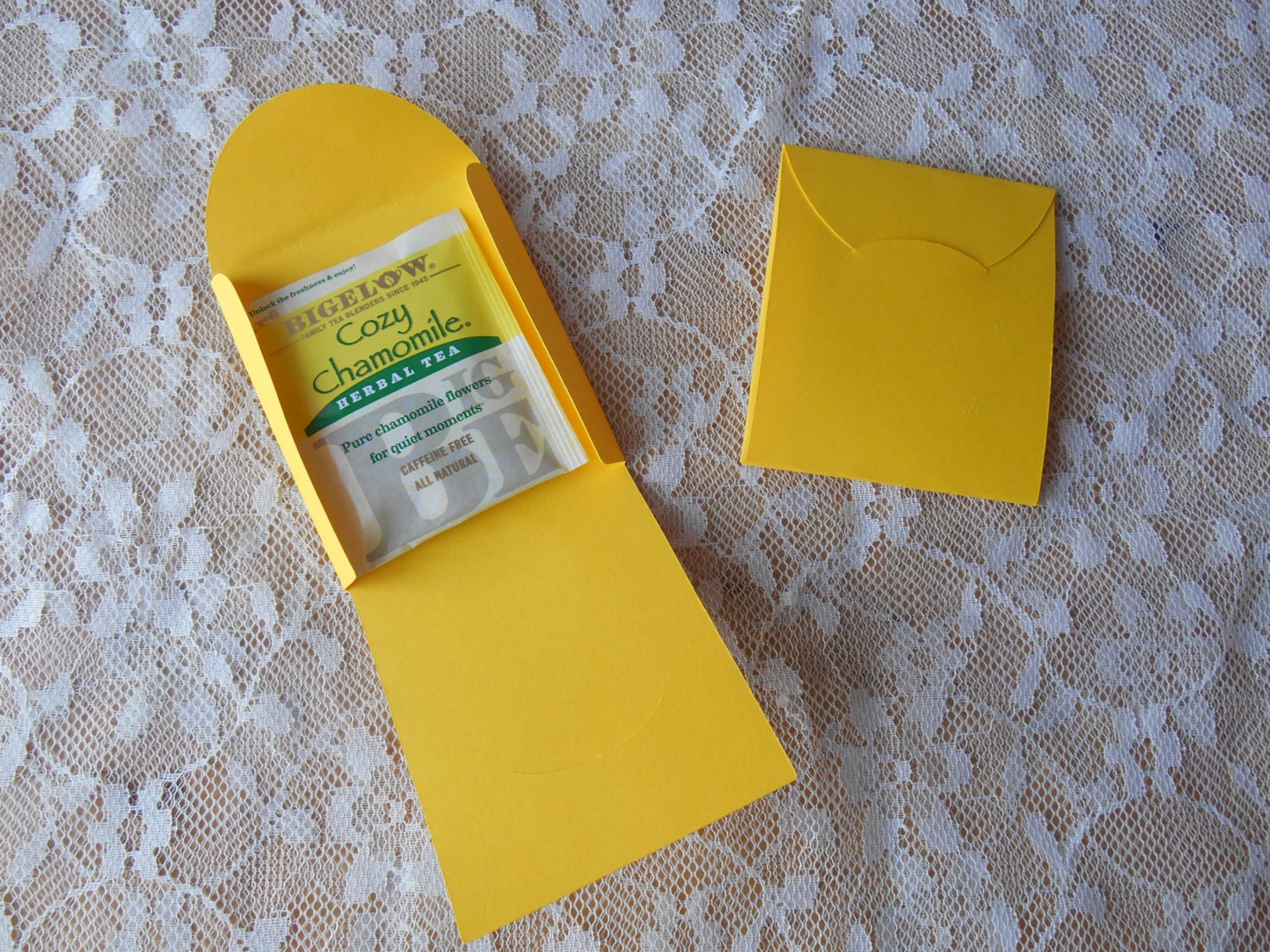 Tea Bag Envelope tea bag holderparty favor table