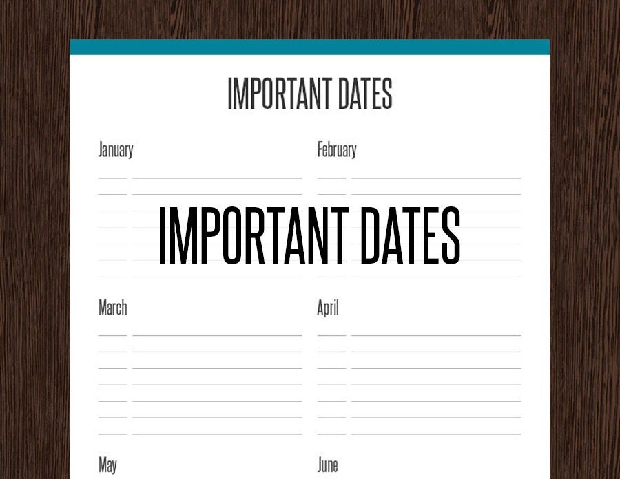 important-dates-fillable-remember-important-dates