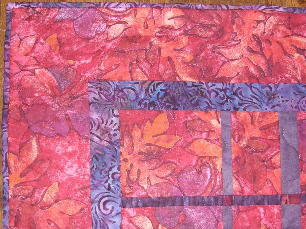 Art Quilt Sunflower Quilted Wall Hanging Wall Hanging Quilt